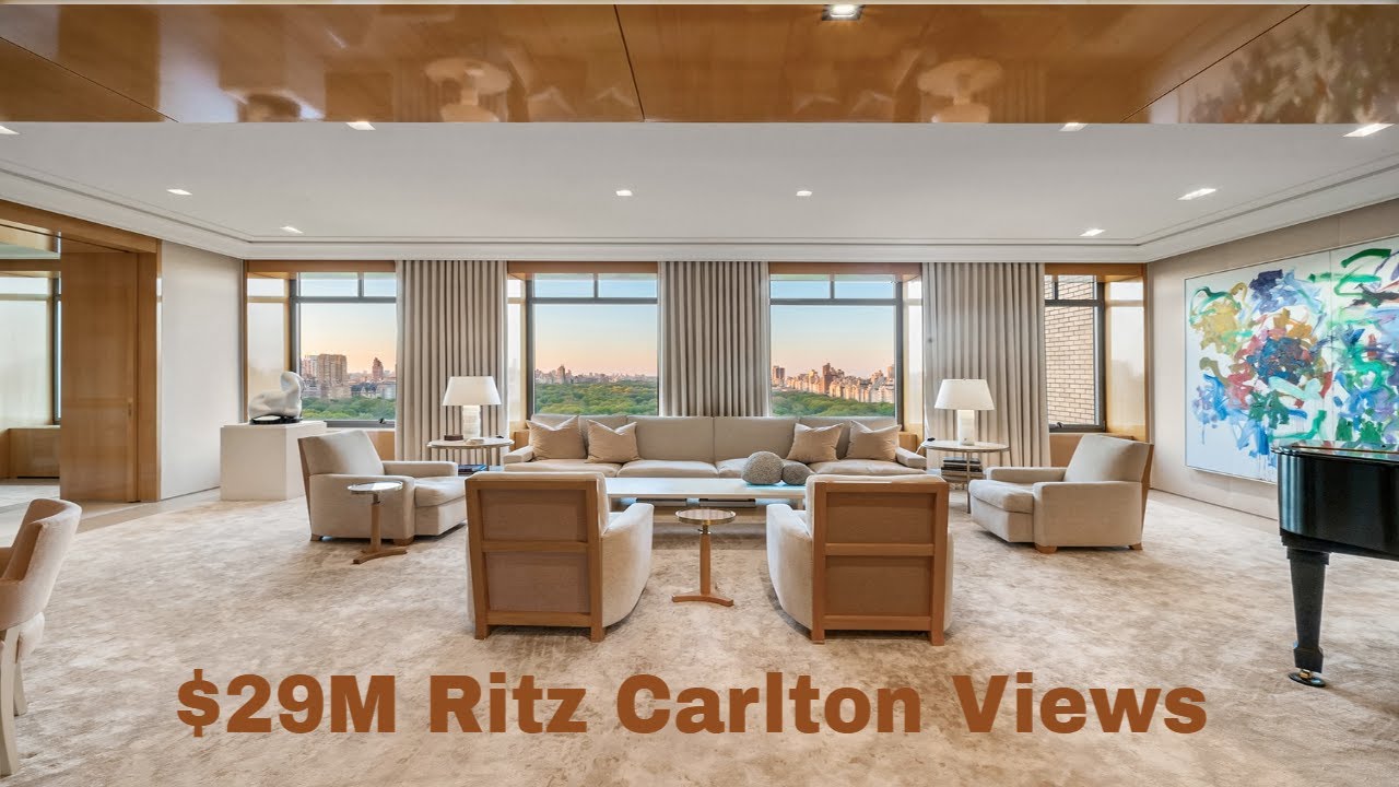 “Step Inside a $29M Ritz-Carlton Residence Above Central Park”