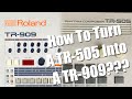 Better Gear - How To Turn a Roland TR505 Into A TR909 (Drum Machine Mod)