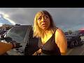 Drunk Karen Reaches Out For Cop's Gun & Finds Out