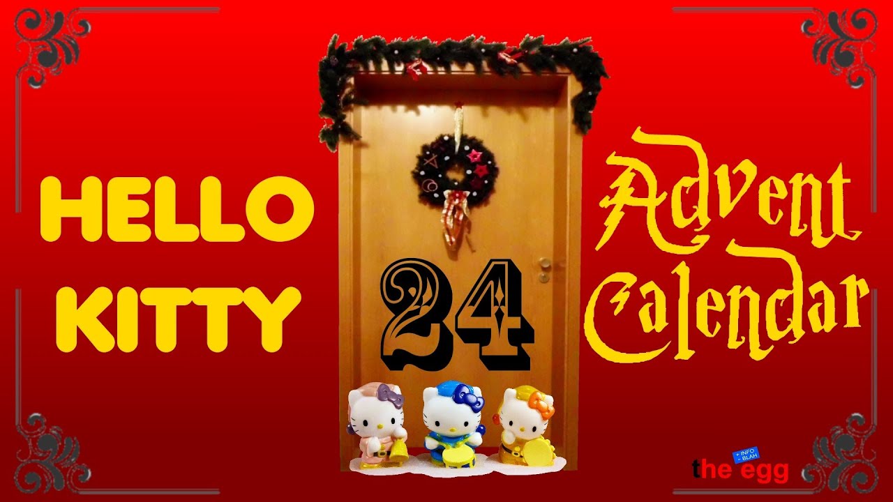 TwentyFourth Door Christmas Advent Calendar Hello Kitty unboxing