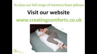 Memory Foam Long Bolster Pillow Body Pillow