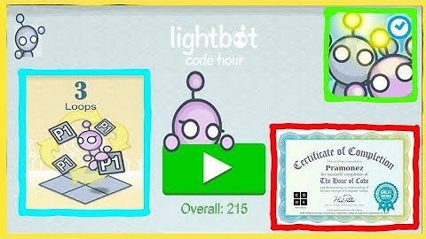 Lightbot Code Hour - LOOPS All Levels