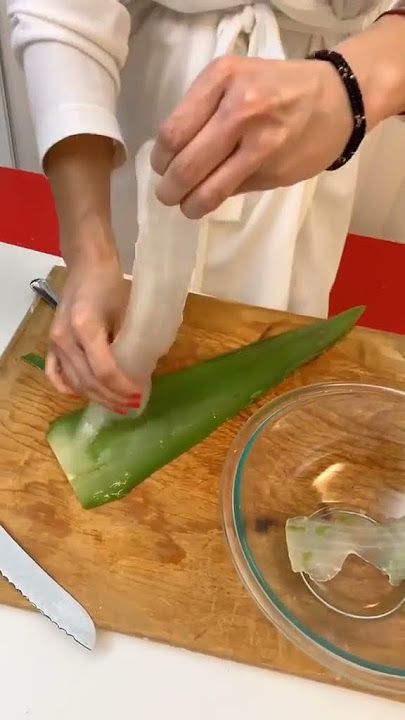Mascarilla de ALOE VERA para un cabello saludable