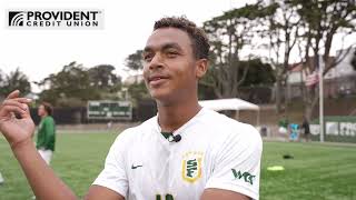 MSOC USF vs UC Riverside Postgame w TJ Knight