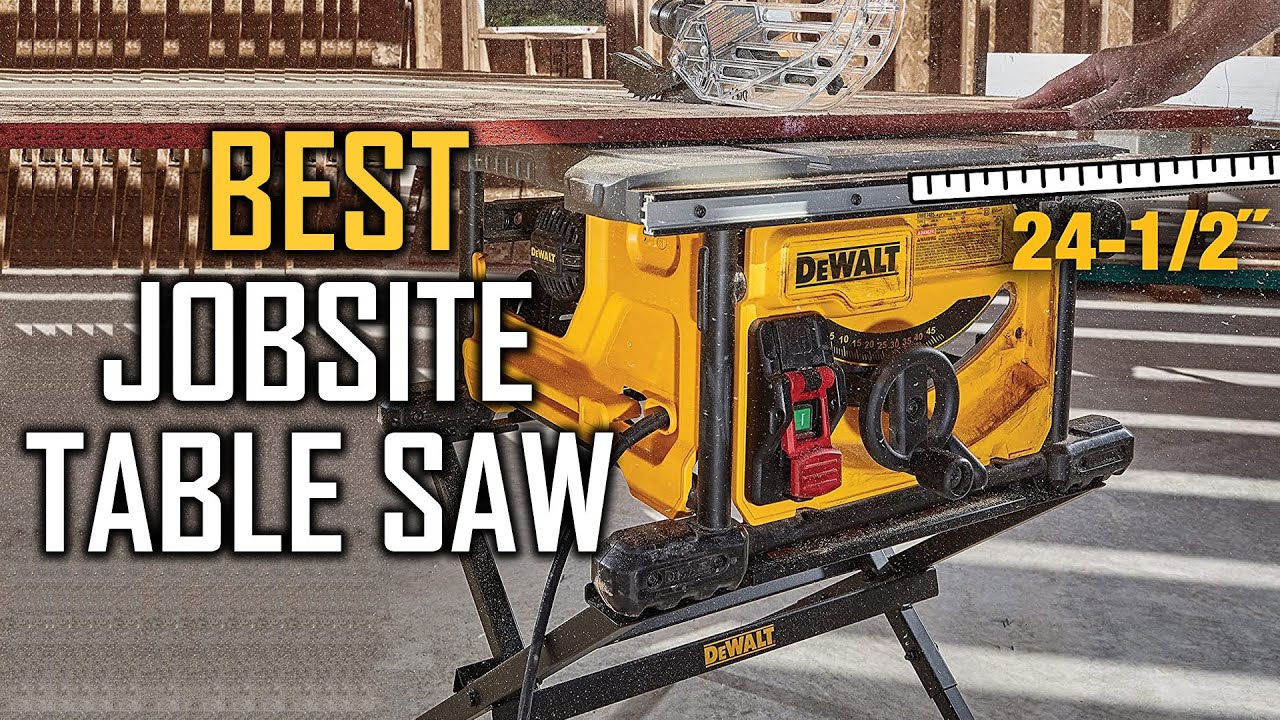 Best Jobsite Table Saw to Buy in 2023 Top 5 Review Portable 10 Inch