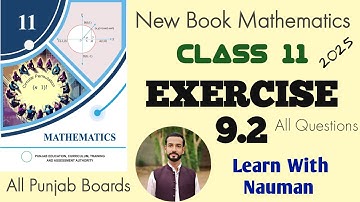 Exercise 9.2 New Book 11 Class Math  2025 || Chapter 09|| Division of Polynomials (Updated Book)
