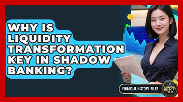 Why Is Liquidity Transformation Key In Shadow Banking? - Financial History Files