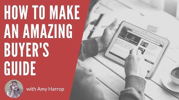 How to Make an Amazing Buyer