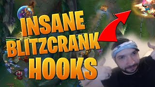 INSANE EARLY GAME HOOKS THAT LED MY TEAM TO VICTORY! ELECTROCUTE BLITZCRANK! - League of Legends