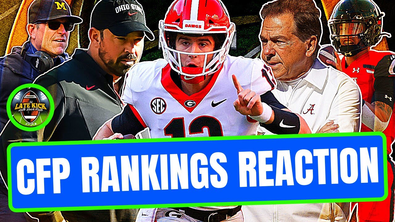 CFB Playoff Rankings Reaction Notre Dame Still Alive Late Kick Cut CFB Playoff Rankings Reaction Notre Dame Still Alive Late Kick Cut