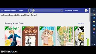 How to use Destiny Discovery to find a book in the Library