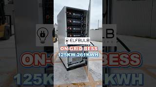 261kWh C&I ESS On-Grid Energy Storage System. #261kWh #ESS