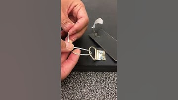 Thumbnail of #SECRET #knot to hang a picture frame - #shorts