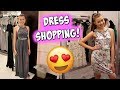 Dress SHOPPING For Her High School Promotion Dance!