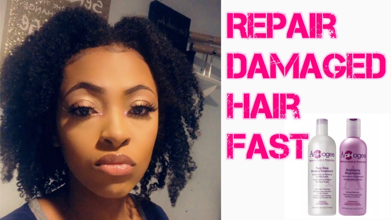 How to Aphogee TwoStep Protein Treatment for Damaged Natural Hair
