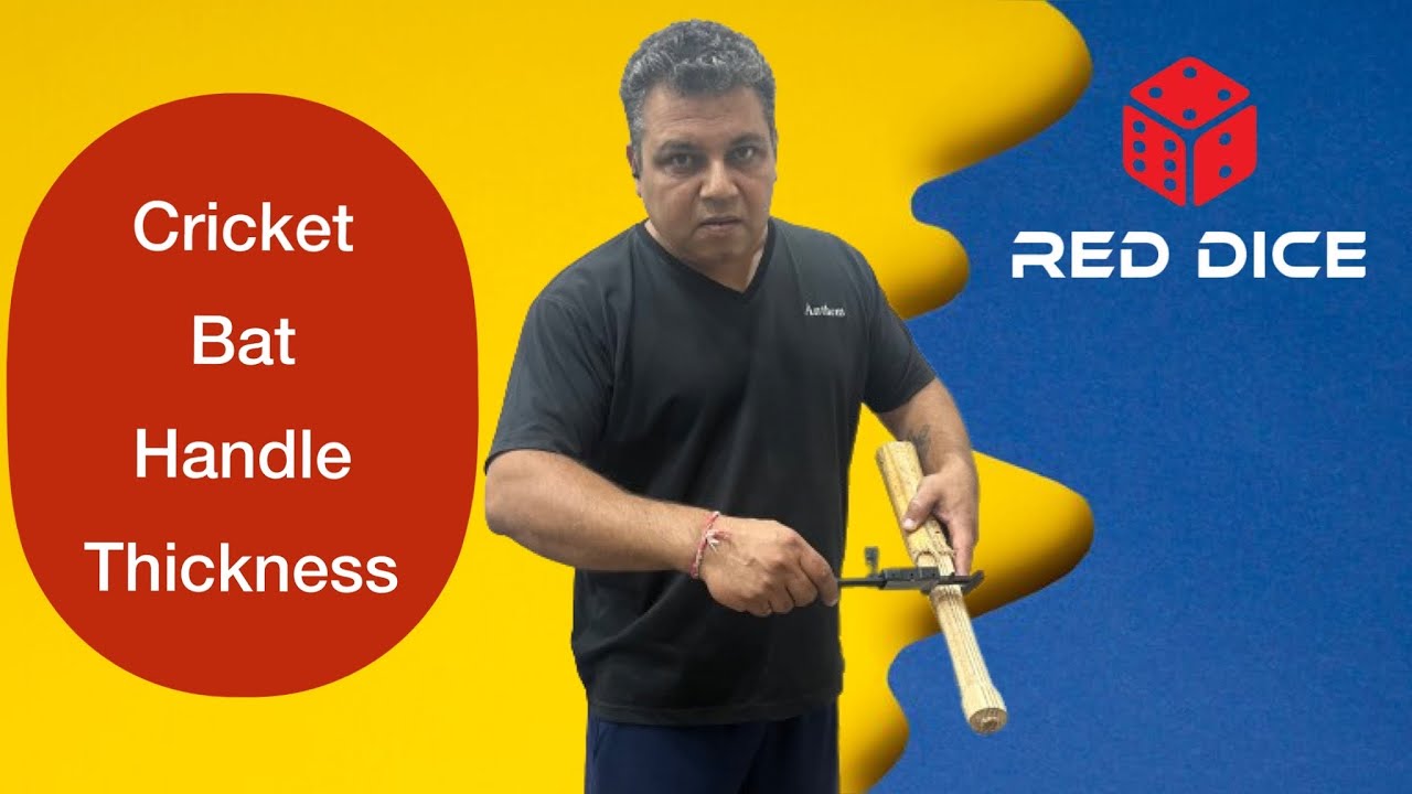 Cricket Bat Handle Thickness !!! YouTube