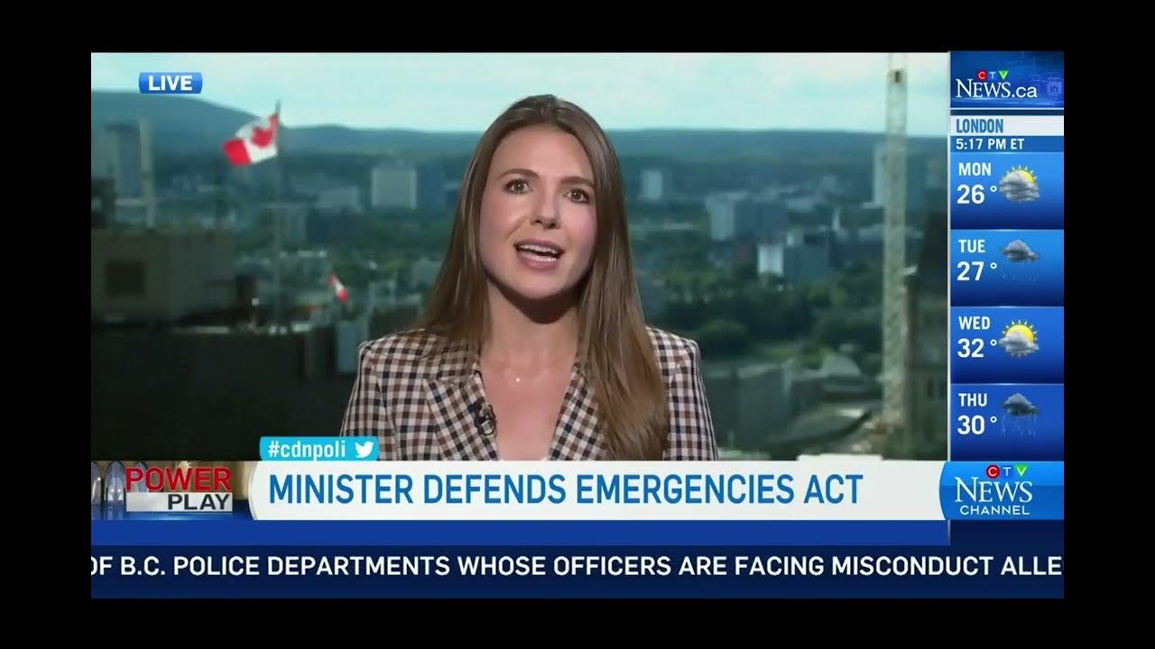 CTV Power Play Emergencies Act YouTube