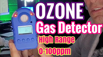 Ozone Gas Detector (High Range 0-100ppm)