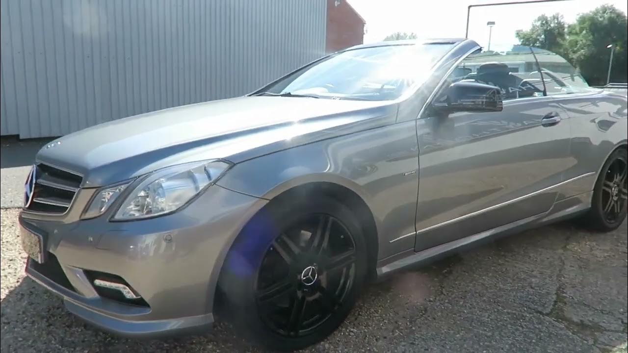 Mercedes E350 CGi Sport Convertble YouTube