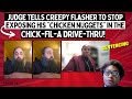 Judge Tells Creepy FLASHER To STOP Exposing His “Chicken Nuggets” In The Chick-Fil-A Drive-Thru!