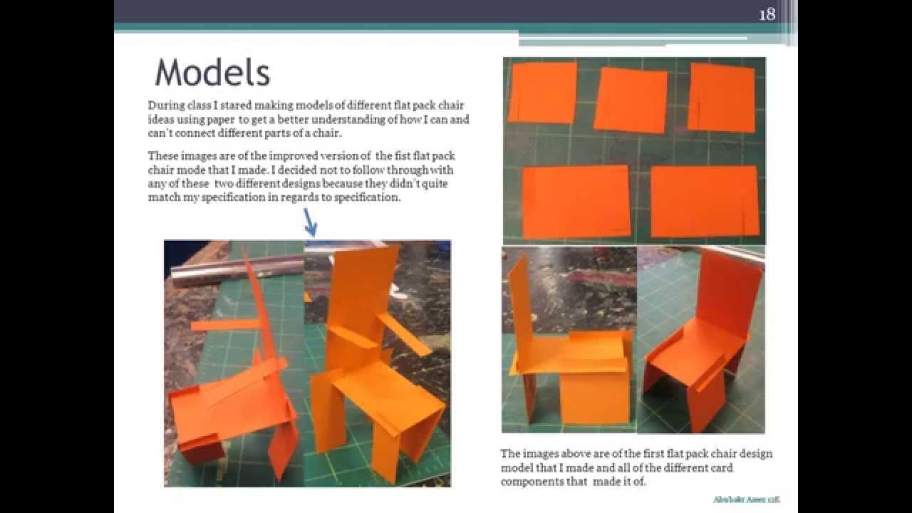 A level product design example coursework