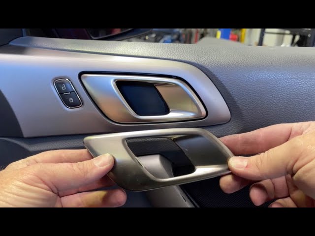 DOOR HANDLE COVER CHROME FOR FORD RANGER-2018 and EVEREST-2018 (No