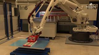 Schelling Roboter & Saw combination for Aluminium & Engineering plastics