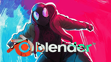 Spider-Verse Blender Animation Tutorial