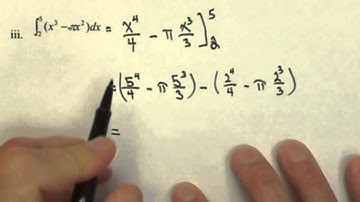 Find Definite Integral with Fundamental Theorem of Calculus Fe26iii