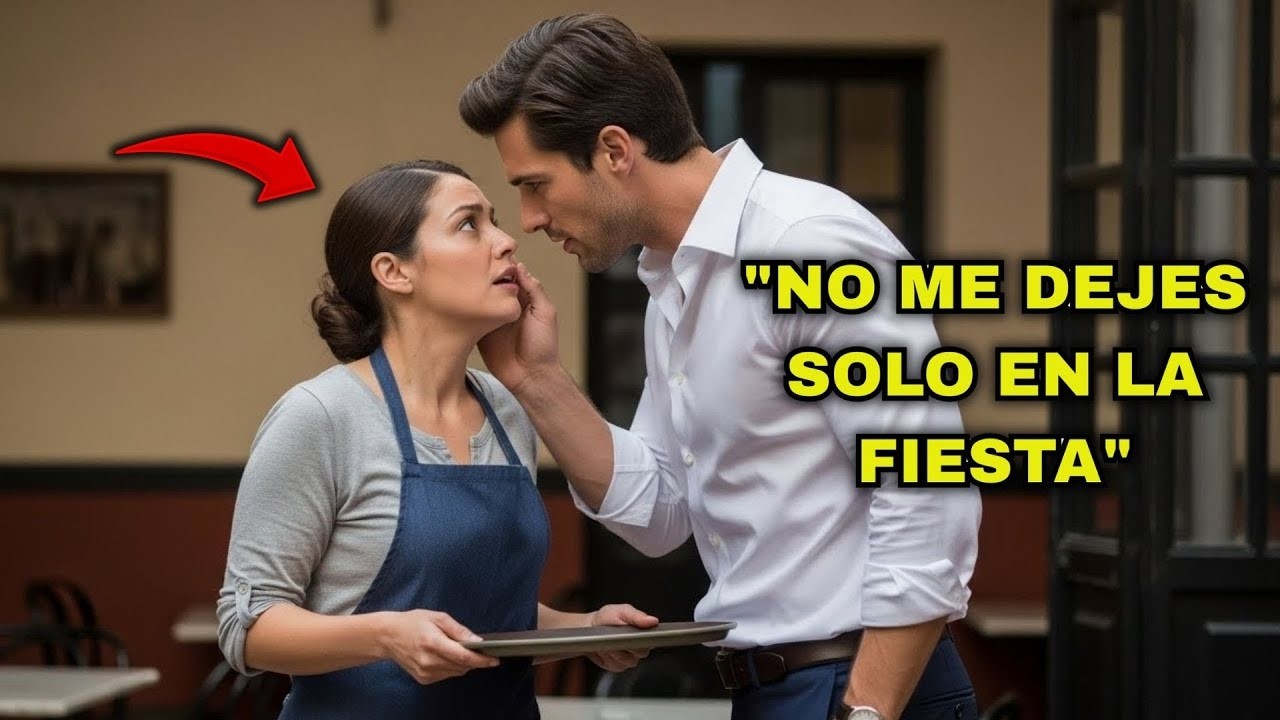 NO ME DEJES SOLO EN LA FIESTA  ORDENÓ EL MILLONARIO, Y ELLA SE QUEDÓ SIN PALABRAS