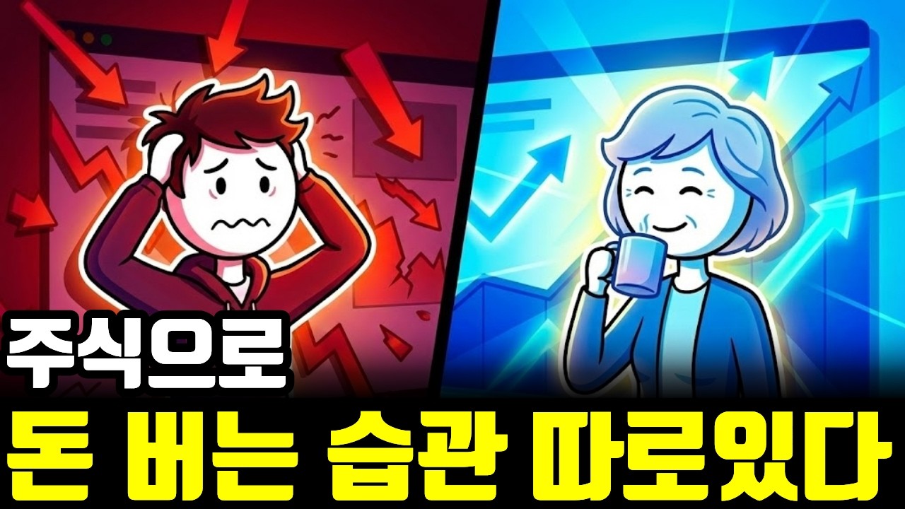 주식투자로 돈 버는 습관, 주식으로 돈 잃는 성격은 따로있다.