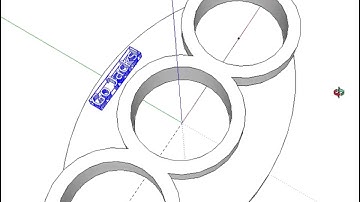 Fidget Spinner in Sketchup