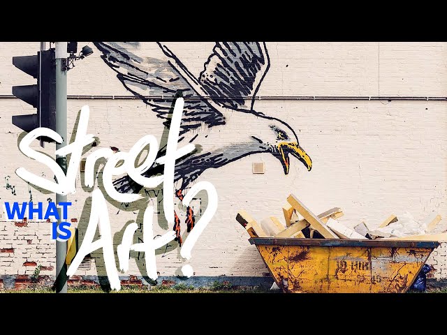 Banksy's Street Art - Behind the News