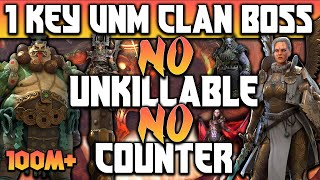 TORAGI THE FROG | 1 Key UNM Clan Boss 100M+ | NO UNKILLABLE !! Raid: Shadow Legends