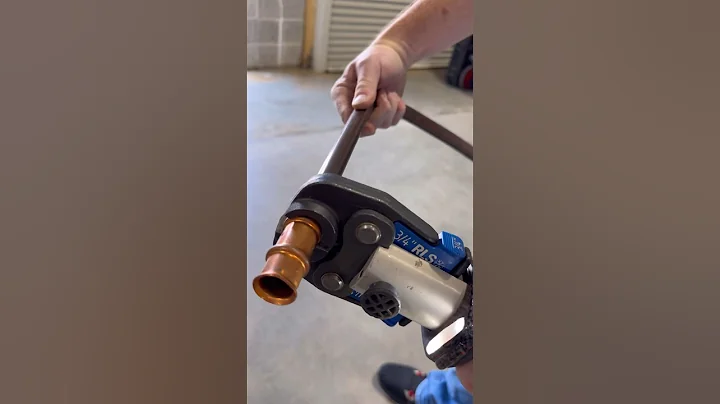 HVAC Press! RLS is the way to go. #tools #hvac #shortscreator