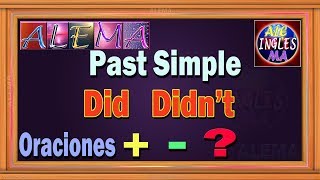 Pasado Simple En Ingles-  Oraciones Con Did Didn't – Yes / No Questions | Lección # 26