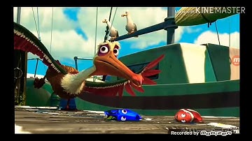 Finding nemo : gull chase with music
