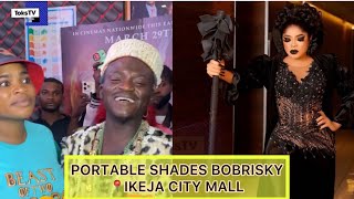 Portable shades Bobrisky as he storms Ikeja for Ajakaju Meet and Greet