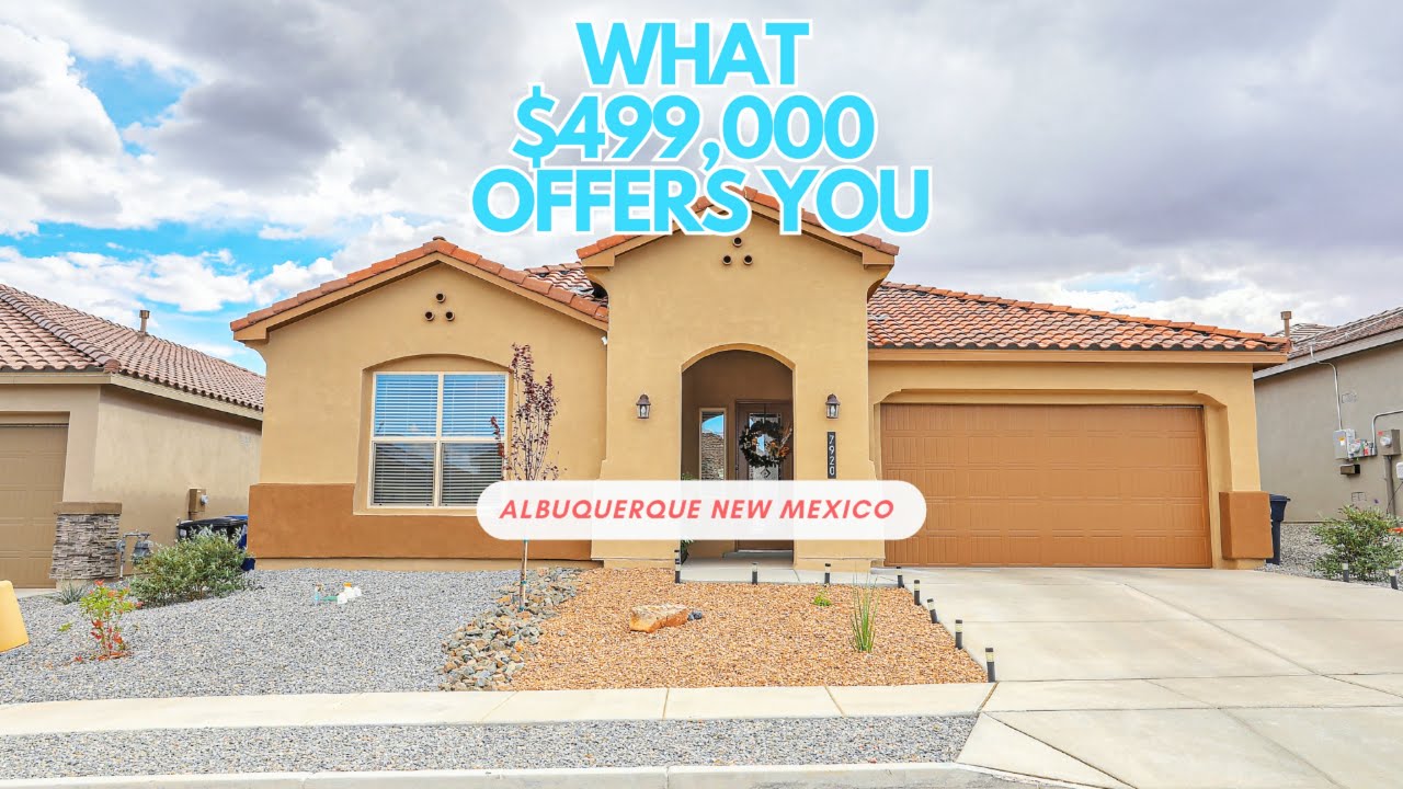 INSIDE TOUR OF HOME + COMMUNITY ALBUQUERQUE NEW MEXICO $499,000