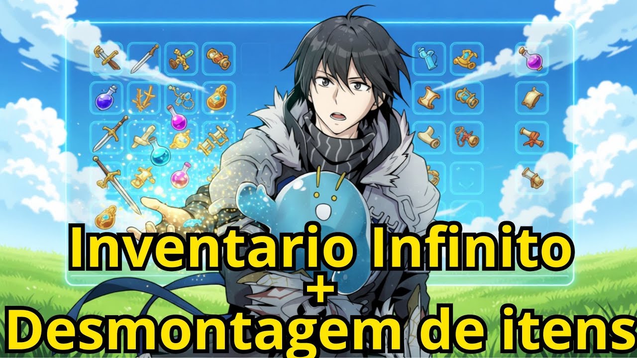 Ele reencarnou com um inventário infinito e a habilidade de desmontar itens. | Recap Mangá