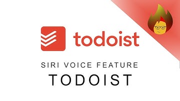 Siri Voice Feature | TODOIST
