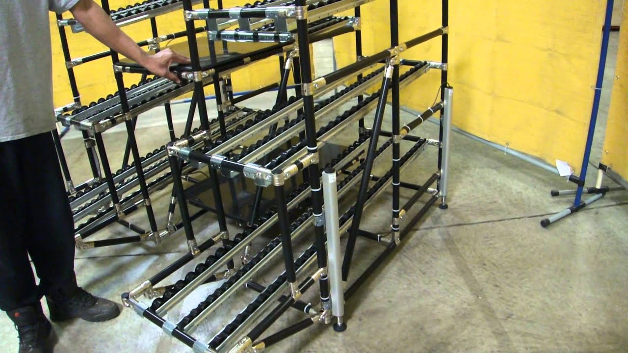 Hydraulic Lift Material Rack YouTube