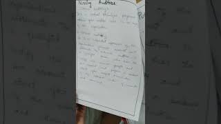 # assignment on nursing audit.....# management...
