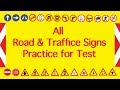 2021 Road & Traffic Signs Practice theory for Licence Test in all Arab Countries | Dubai | Riyadh