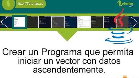 arrays – java (llenar vector datos ascendentemente)