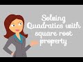 Solving Quadratic Equations and Imaginary Numbers