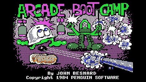 Arcade Boot Camp shortplay (Apple II - Penguin Software)