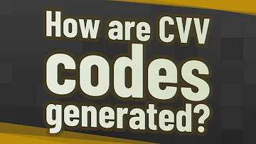 How does CVV number work?