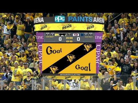 Pittsburgh penguins scoreboard goal horn - YouTube