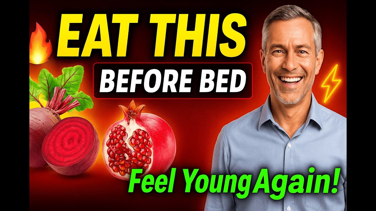 Eat THIS Before Bed… Feels Like 20 Again! | Men’s Vitality Secrets